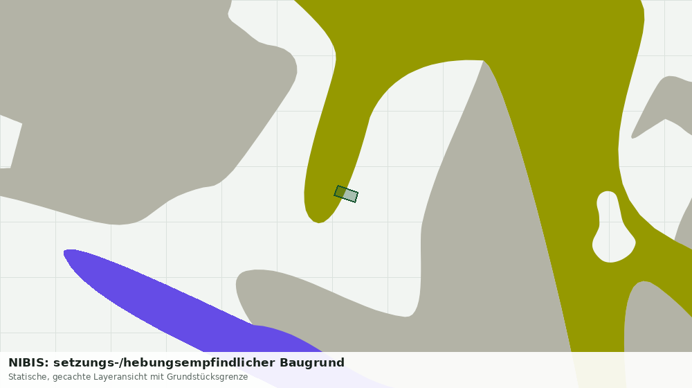 Statische Kartenansicht: NIBIS: setzungs-/hebungsempfindlicher Baugrund