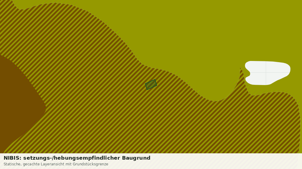 Statische Kartenansicht: NIBIS: setzungs-/hebungsempfindlicher Baugrund