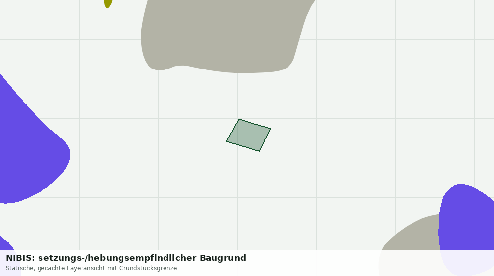 Statische Kartenansicht: NIBIS: setzungs-/hebungsempfindlicher Baugrund