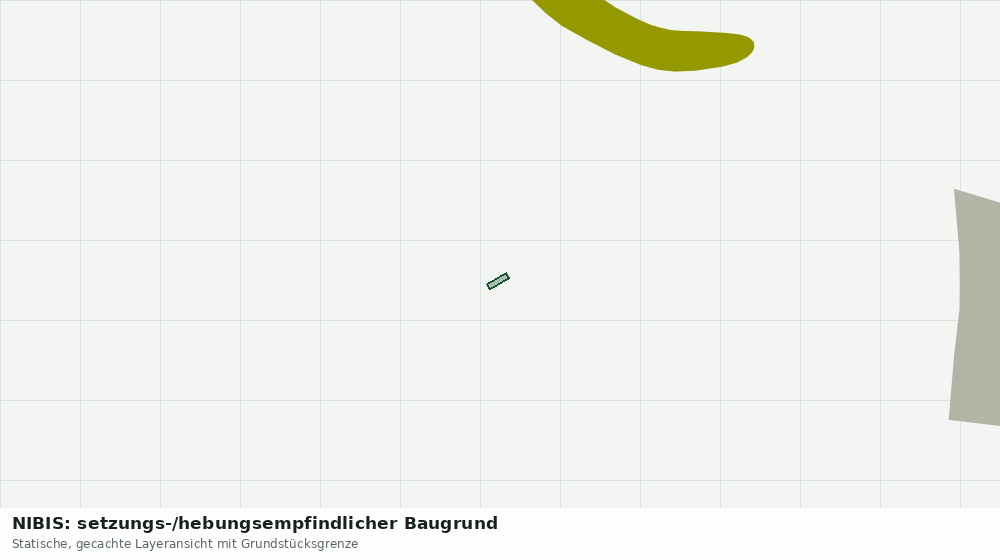 Statische Kartenansicht: NIBIS: setzungs-/hebungsempfindlicher Baugrund