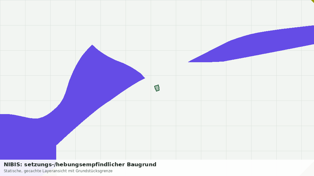 Statische Kartenansicht: NIBIS: setzungs-/hebungsempfindlicher Baugrund