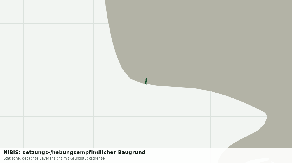 Statische Kartenansicht: NIBIS: setzungs-/hebungsempfindlicher Baugrund