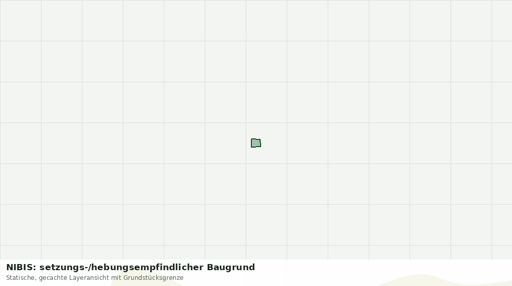 Statische Kartenansicht: NIBIS: setzungs-/hebungsempfindlicher Baugrund