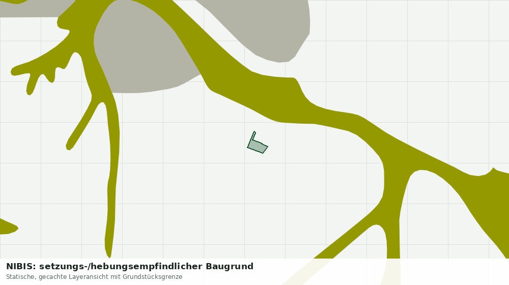 Statische Kartenansicht: NIBIS: setzungs-/hebungsempfindlicher Baugrund