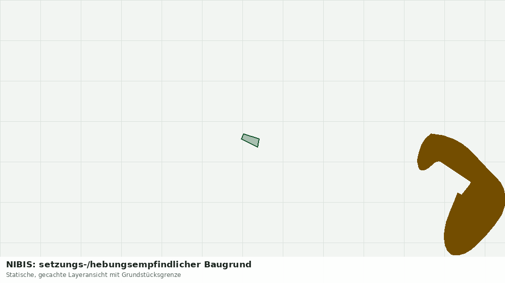 Statische Kartenansicht: NIBIS: setzungs-/hebungsempfindlicher Baugrund