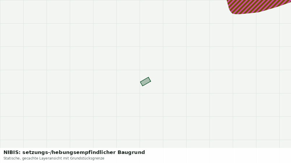 Statische Kartenansicht: NIBIS: setzungs-/hebungsempfindlicher Baugrund