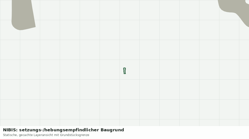 Statische Kartenansicht: NIBIS: setzungs-/hebungsempfindlicher Baugrund