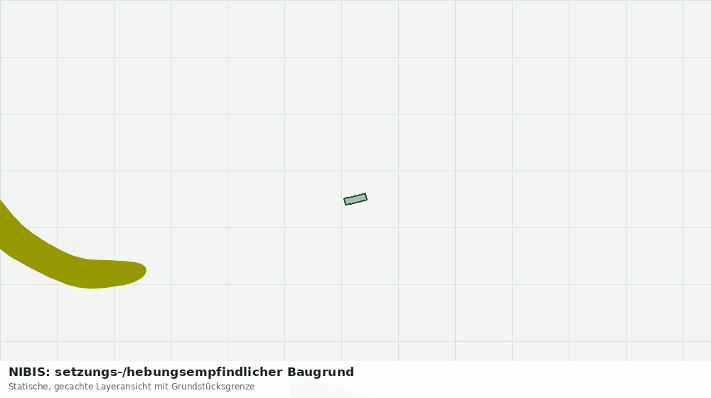 Statische Kartenansicht: NIBIS: setzungs-/hebungsempfindlicher Baugrund