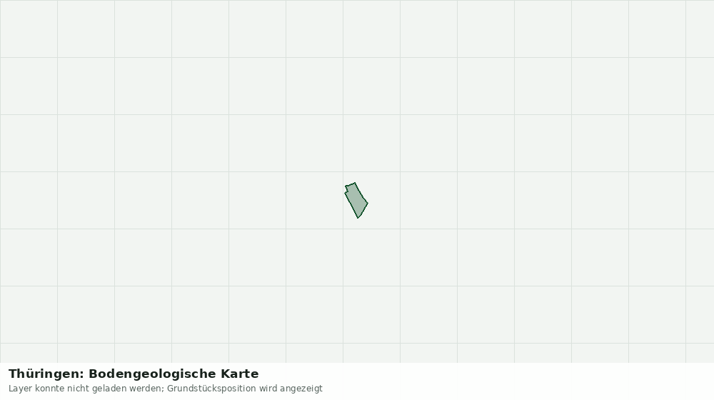 Statische Kartenansicht: Thüringen: Bodengeologische Karte