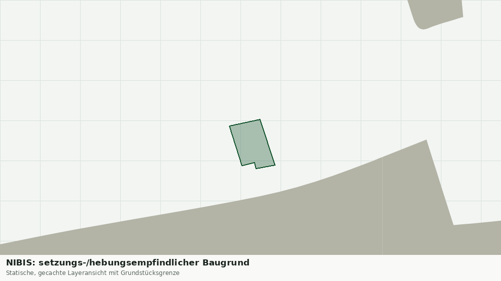 Statische Kartenansicht: NIBIS: setzungs-/hebungsempfindlicher Baugrund