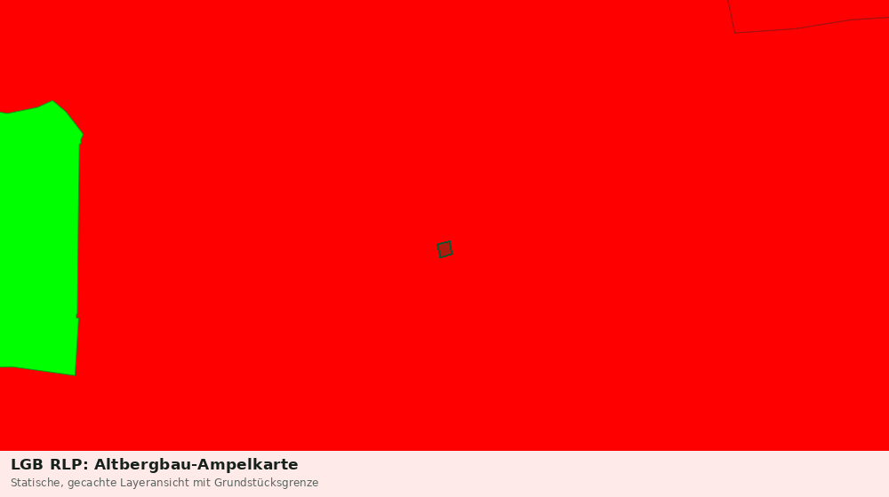 Statische Kartenansicht: LGB RLP: Altbergbau-Ampelkarte