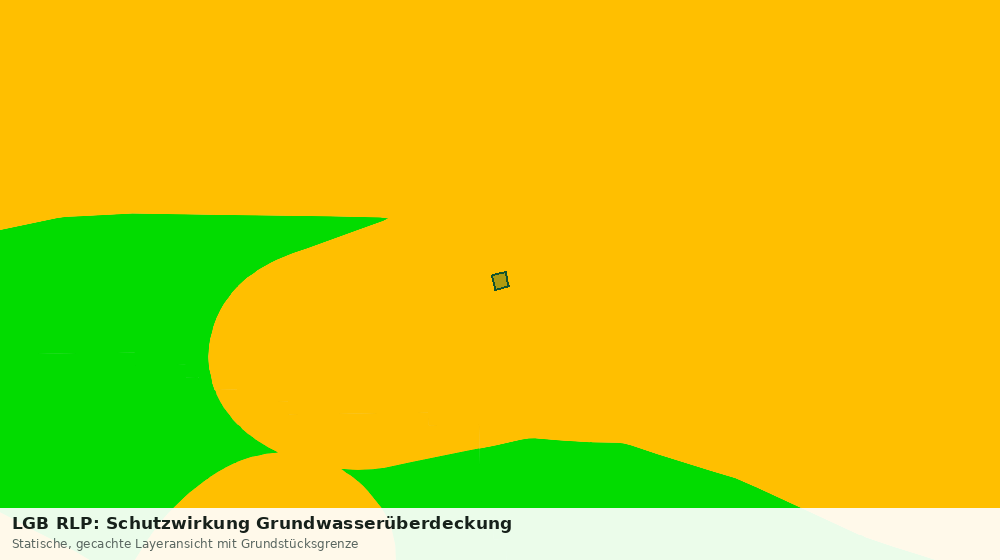 Statische Kartenansicht: LGB RLP: Schutzwirkung Grundwasserüberdeckung