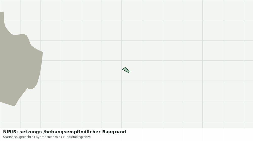 Statische Kartenansicht: NIBIS: setzungs-/hebungsempfindlicher Baugrund