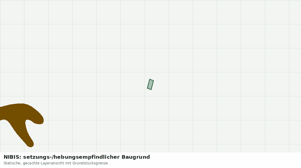 Statische Kartenansicht: NIBIS: setzungs-/hebungsempfindlicher Baugrund