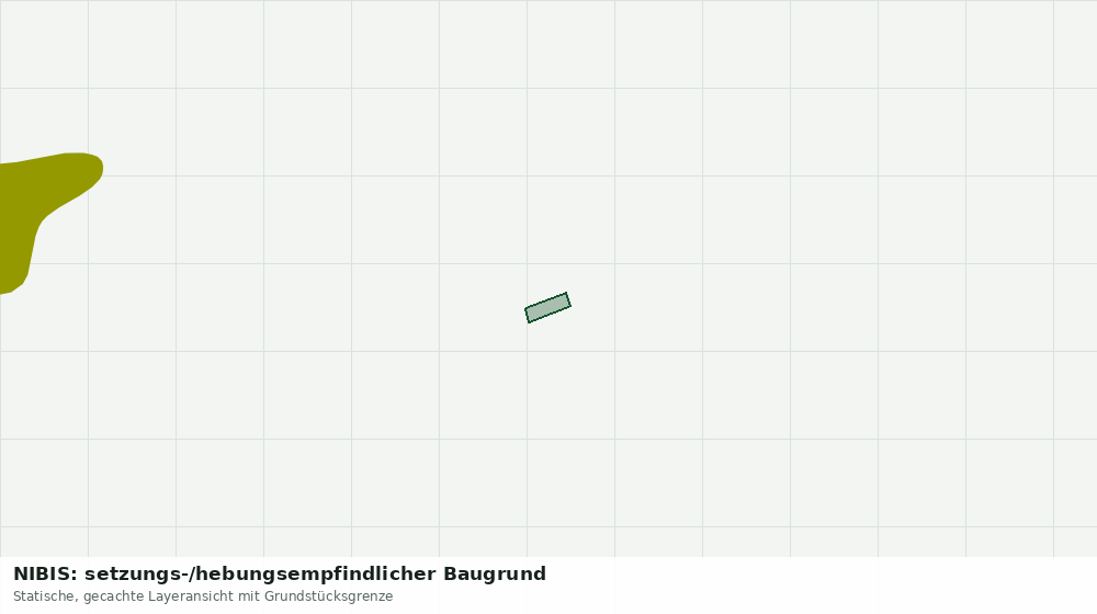 Statische Kartenansicht: NIBIS: setzungs-/hebungsempfindlicher Baugrund