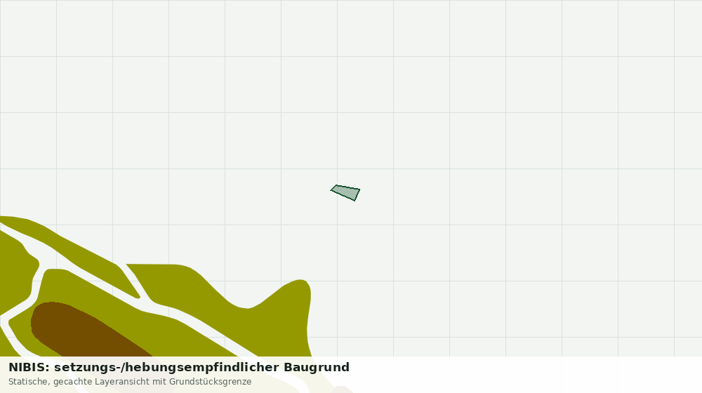 Statische Kartenansicht: NIBIS: setzungs-/hebungsempfindlicher Baugrund
