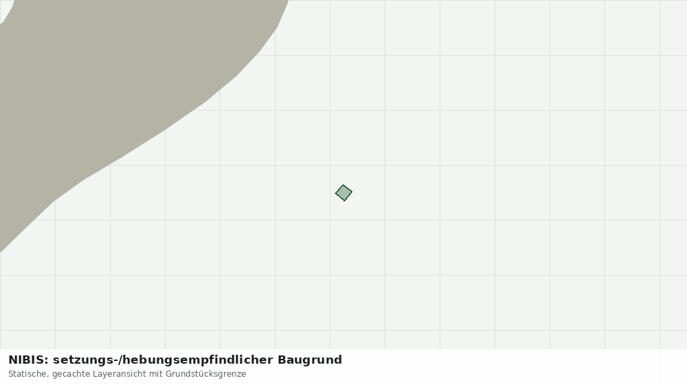 Statische Kartenansicht: NIBIS: setzungs-/hebungsempfindlicher Baugrund