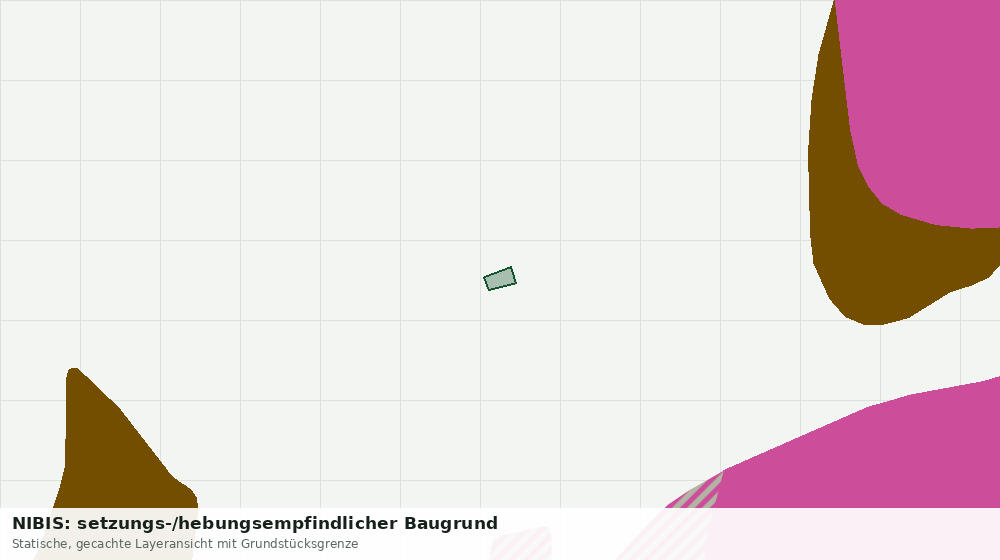 Statische Kartenansicht: NIBIS: setzungs-/hebungsempfindlicher Baugrund