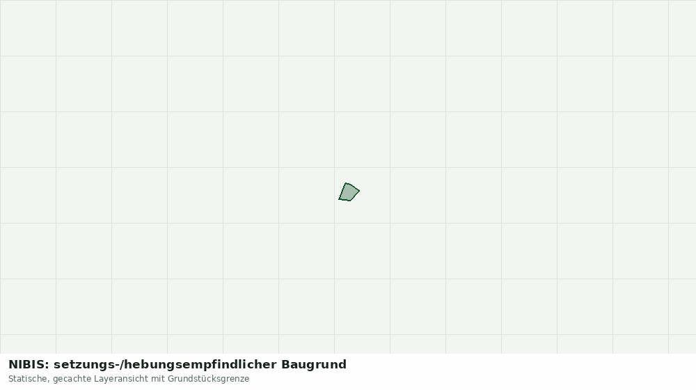 Statische Kartenansicht: NIBIS: setzungs-/hebungsempfindlicher Baugrund