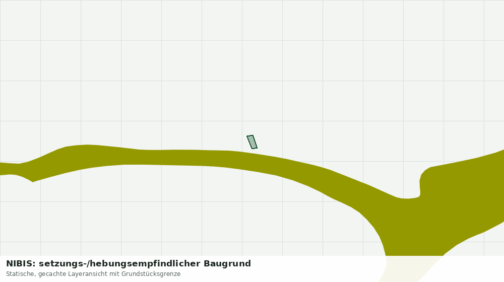 Statische Kartenansicht: NIBIS: setzungs-/hebungsempfindlicher Baugrund