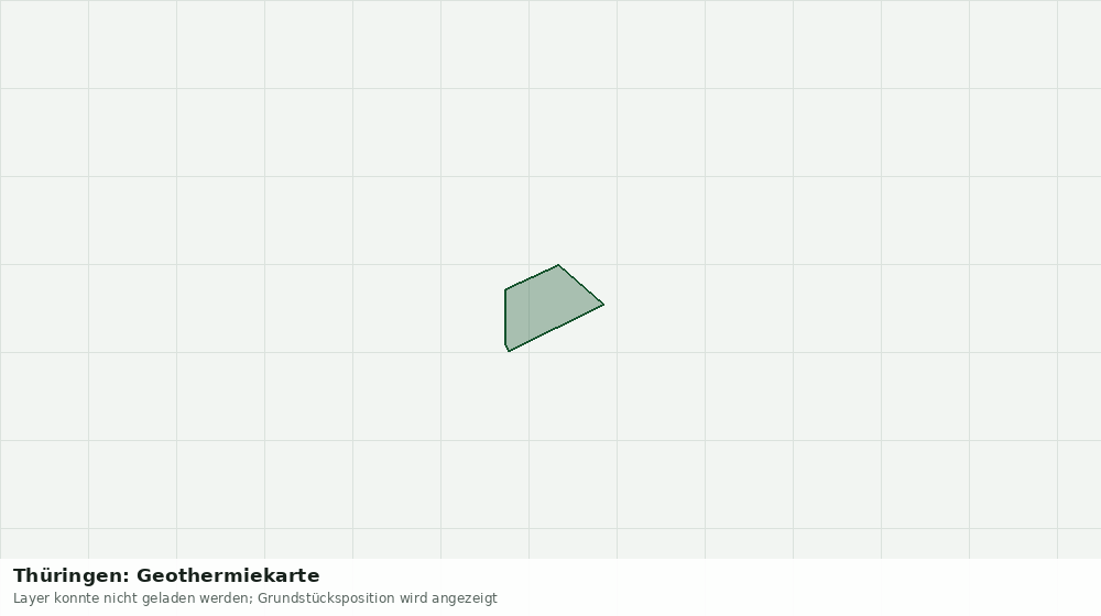Statische Kartenansicht: Thüringen: Geothermiekarte
