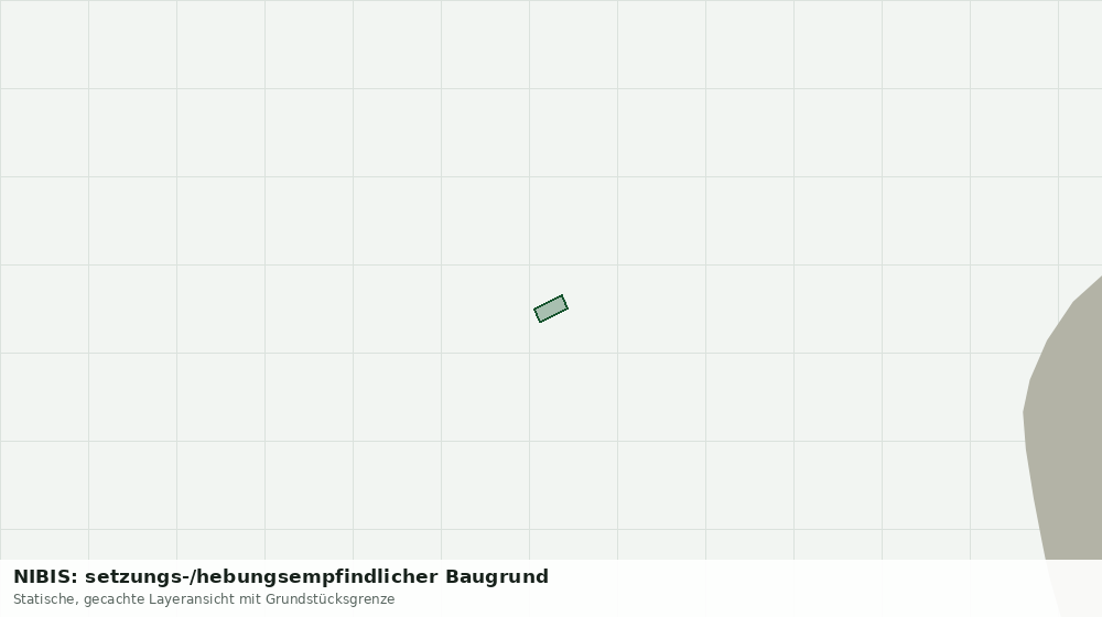 Statische Kartenansicht: NIBIS: setzungs-/hebungsempfindlicher Baugrund
