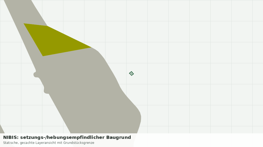 Statische Kartenansicht: NIBIS: setzungs-/hebungsempfindlicher Baugrund