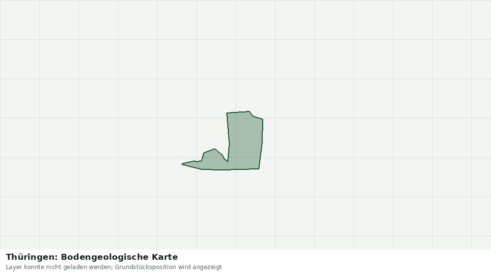 Statische Kartenansicht: Thüringen: Bodengeologische Karte
