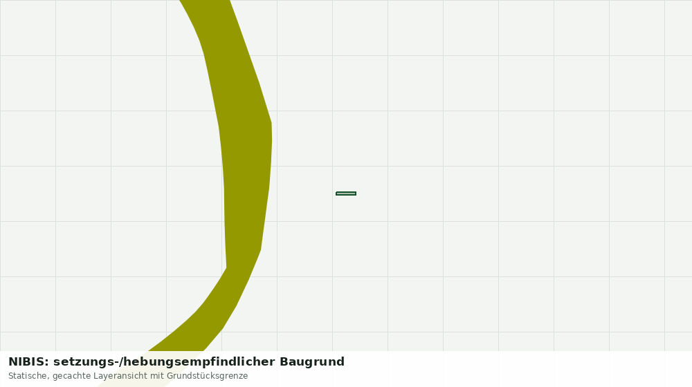 Statische Kartenansicht: NIBIS: setzungs-/hebungsempfindlicher Baugrund