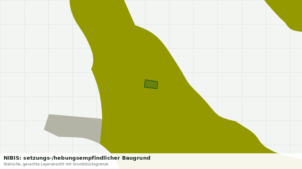 Statische Kartenansicht: NIBIS: setzungs-/hebungsempfindlicher Baugrund