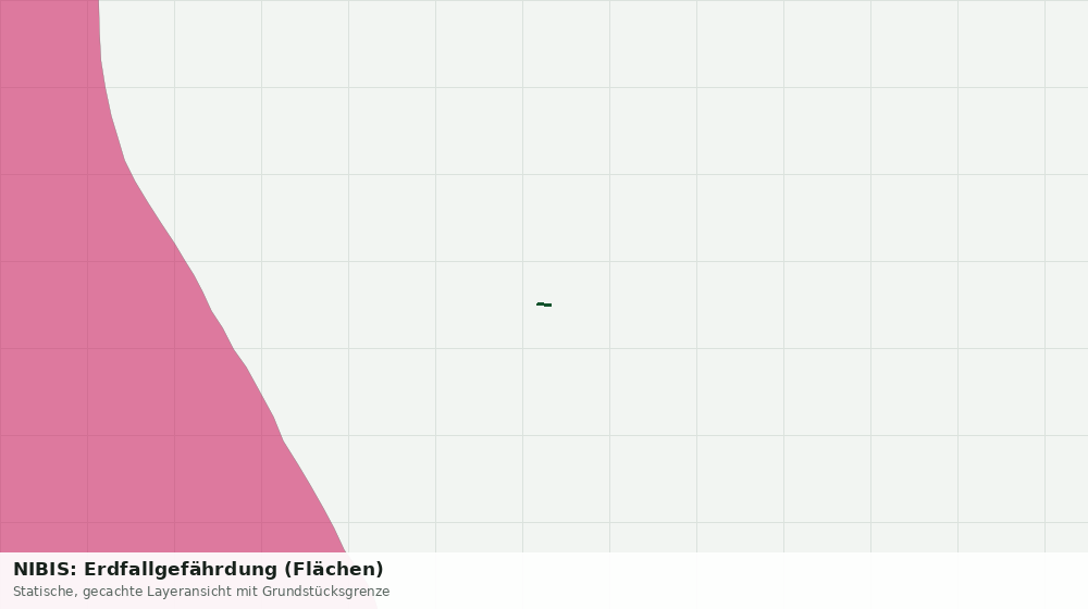 Statische Kartenansicht: NIBIS: Erdfallgefährdung (Flächen)