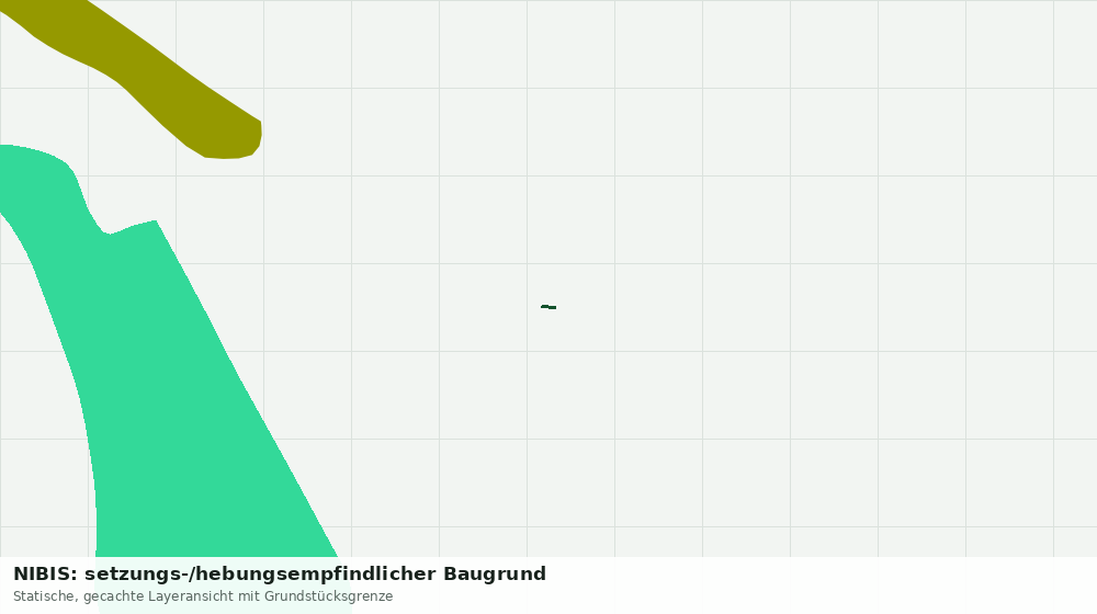 Statische Kartenansicht: NIBIS: setzungs-/hebungsempfindlicher Baugrund