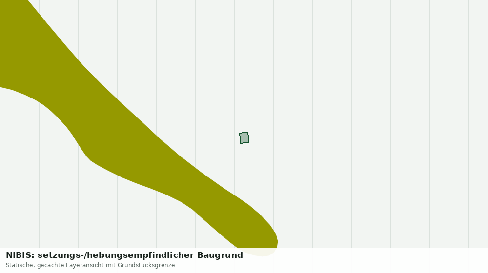 Statische Kartenansicht: NIBIS: setzungs-/hebungsempfindlicher Baugrund