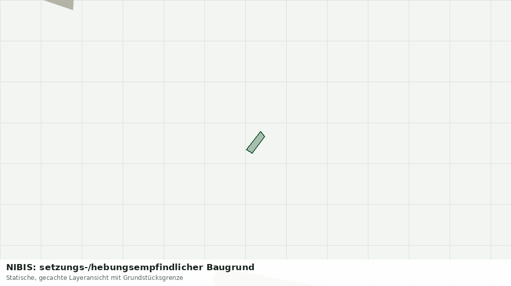 Statische Kartenansicht: NIBIS: setzungs-/hebungsempfindlicher Baugrund