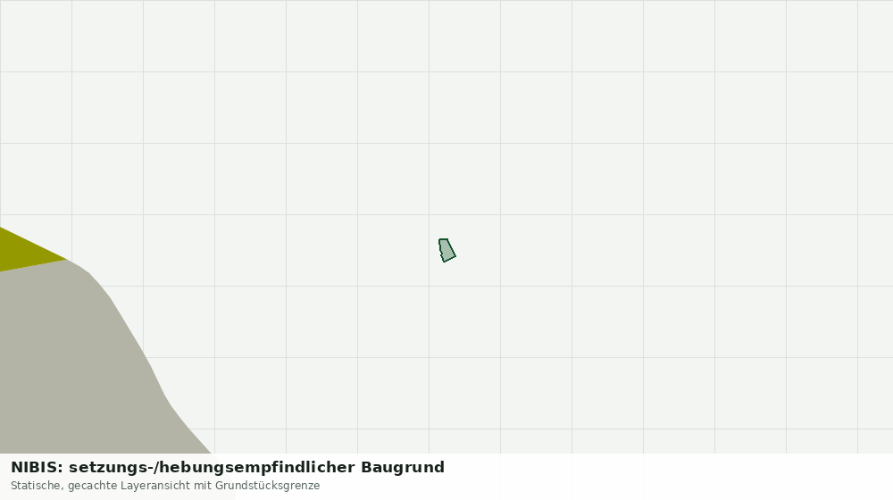 Statische Kartenansicht: NIBIS: setzungs-/hebungsempfindlicher Baugrund