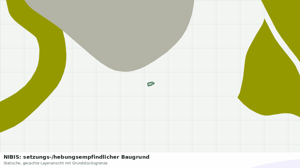 Statische Kartenansicht: NIBIS: setzungs-/hebungsempfindlicher Baugrund