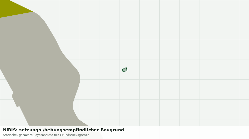 Statische Kartenansicht: NIBIS: setzungs-/hebungsempfindlicher Baugrund