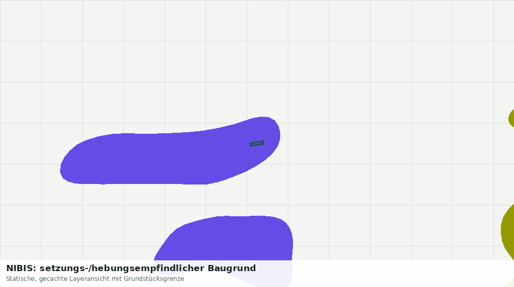 Statische Kartenansicht: NIBIS: setzungs-/hebungsempfindlicher Baugrund