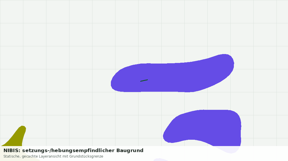 Statische Kartenansicht: NIBIS: setzungs-/hebungsempfindlicher Baugrund