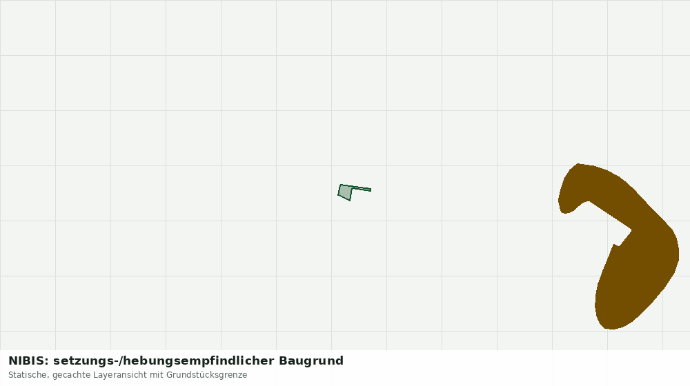 Statische Kartenansicht: NIBIS: setzungs-/hebungsempfindlicher Baugrund