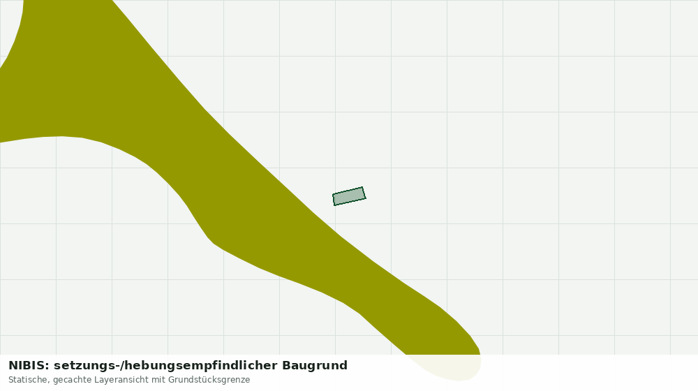 Statische Kartenansicht: NIBIS: setzungs-/hebungsempfindlicher Baugrund