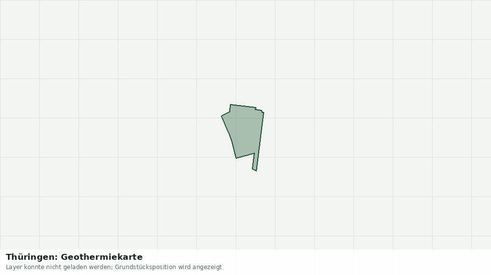 Statische Kartenansicht: Thüringen: Geothermiekarte