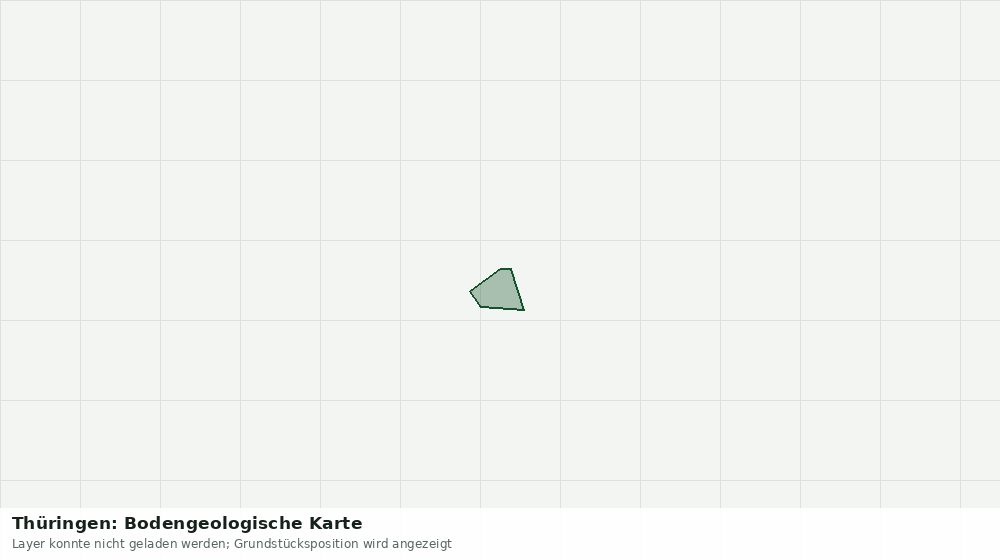 Statische Kartenansicht: Thüringen: Bodengeologische Karte