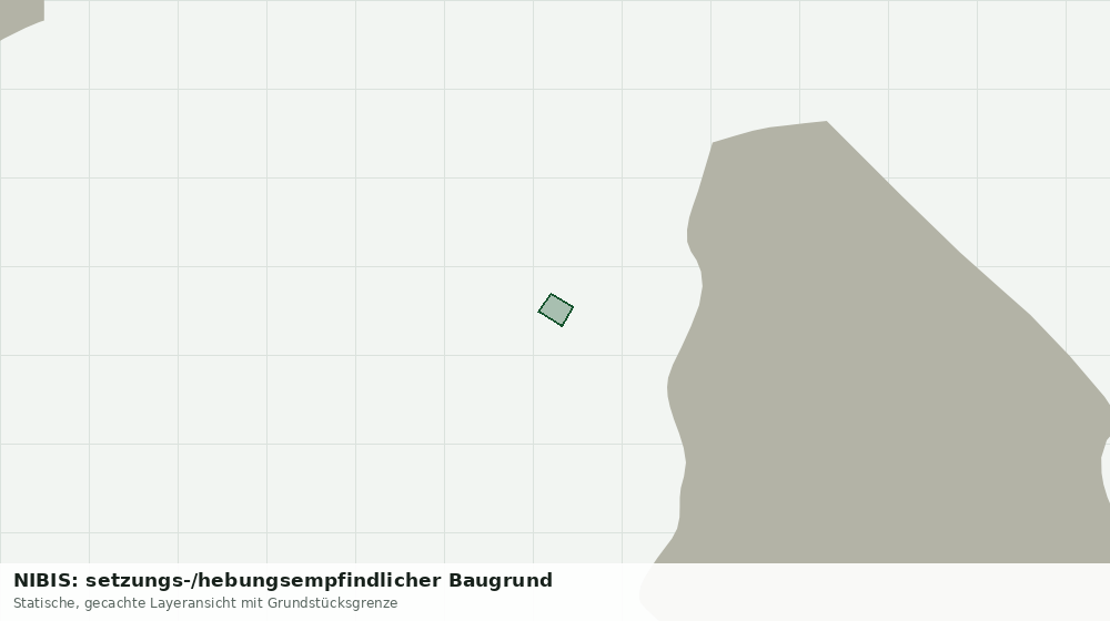 Statische Kartenansicht: NIBIS: setzungs-/hebungsempfindlicher Baugrund
