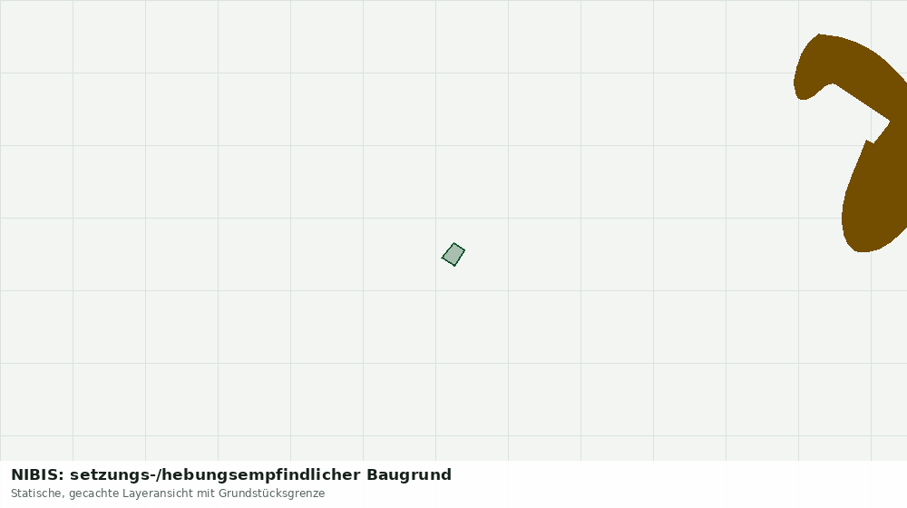 Statische Kartenansicht: NIBIS: setzungs-/hebungsempfindlicher Baugrund
