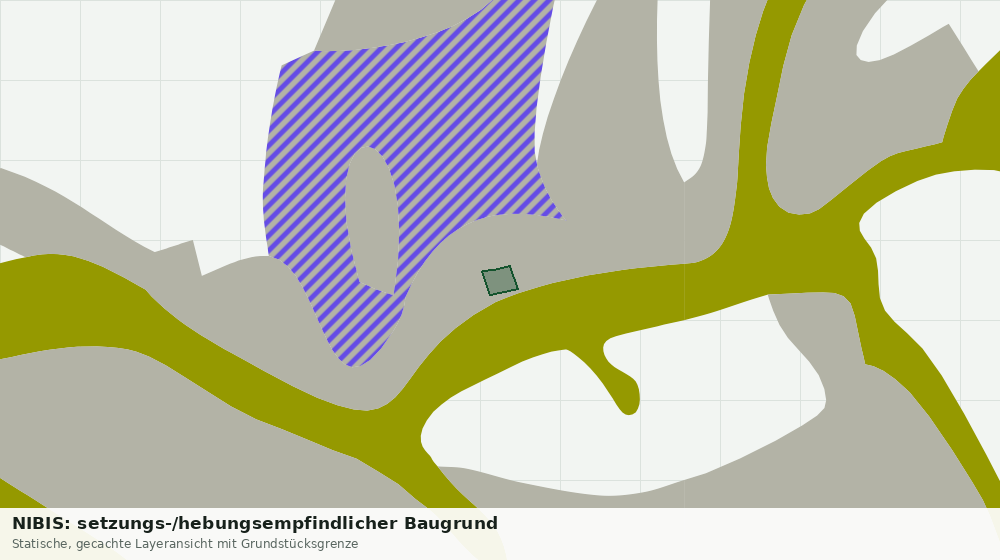 Statische Kartenansicht: NIBIS: setzungs-/hebungsempfindlicher Baugrund