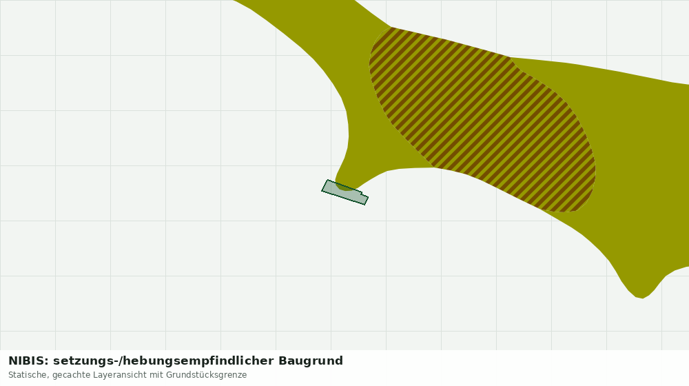 Statische Kartenansicht: NIBIS: setzungs-/hebungsempfindlicher Baugrund