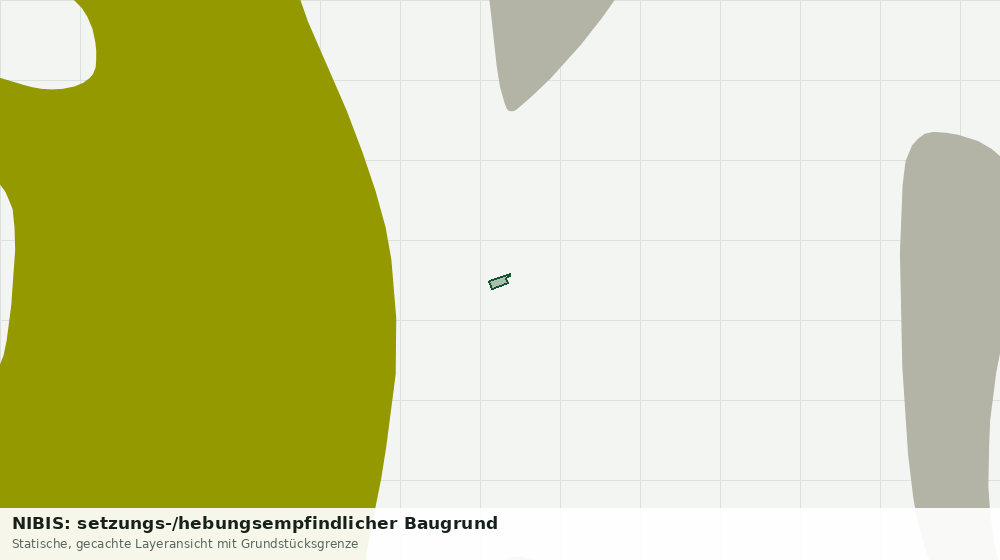 Statische Kartenansicht: NIBIS: setzungs-/hebungsempfindlicher Baugrund