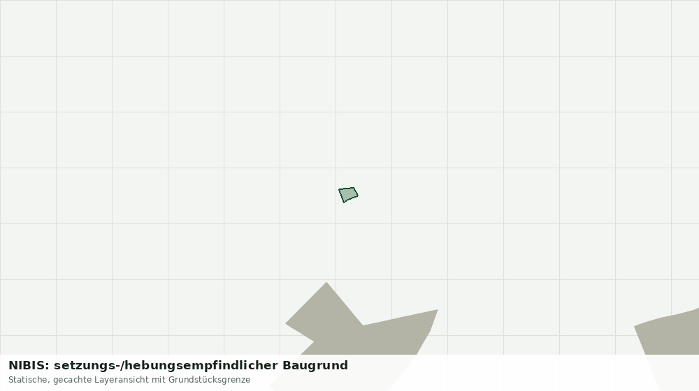 Statische Kartenansicht: NIBIS: setzungs-/hebungsempfindlicher Baugrund