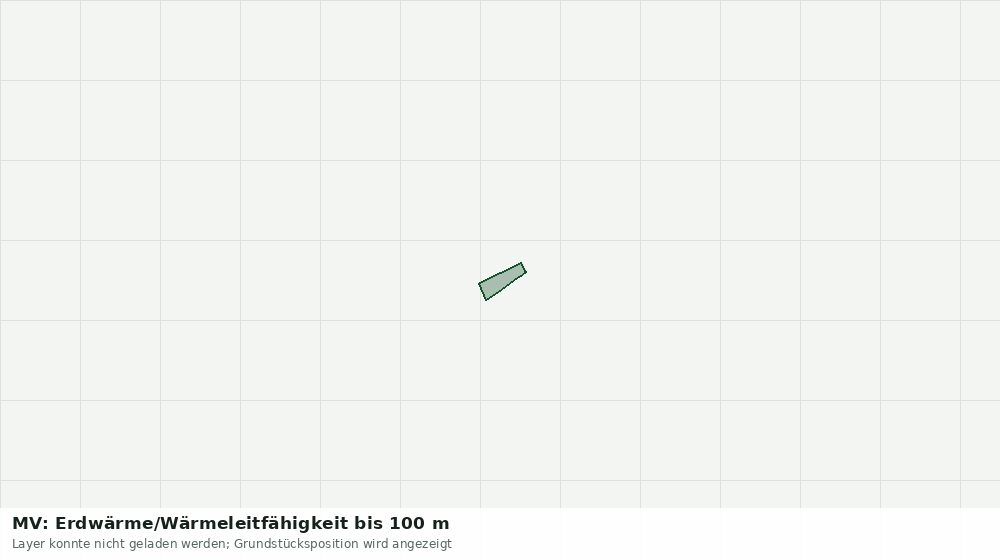 Statische Kartenansicht: MV: Erdwärme/Wärmeleitfähigkeit bis 100 m